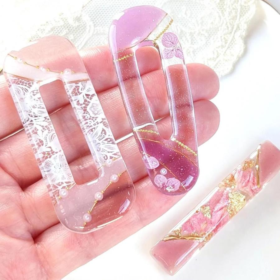 シリコン型・モールド 3種のシンプルプレート シリコンモールド