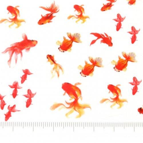 イラストシート 金魚 キンギョ きんぎょ 夏 縁日 お祭り まつり ポイ 封入 コラージュ フィルム レジンシール ネイル デコ 手芸 G 隠れ工房 Greenocean 通販 Yahoo ショッピング