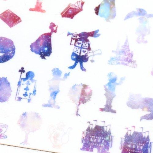 イラストシート 不思議の国のアリス 虹色グラデ ありす 童話 絵本 偏光 封入 コラージュ フィルム レジンシール ネイル デコ 手芸 G 隠れ工房 Greenocean 通販 Yahoo ショッピング