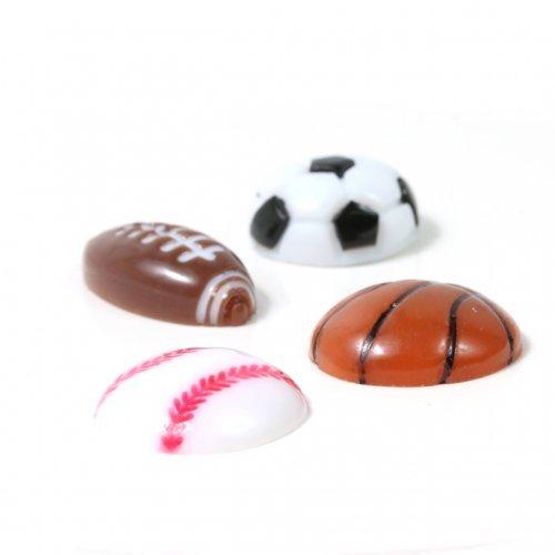 シリコン型 モールド 4種のボール バスケットボール 野球ボール ラグビーボール サッカーボール スポーツ 部活 応援 丸 半球 手芸 球技 G 隠れ工房 Greenocean 通販 Yahoo ショッピング