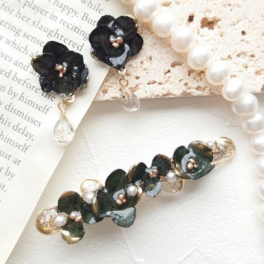 ドライフラワー アジサイ 紫陽花 あじさい 押し花 9枚 プリザーブド