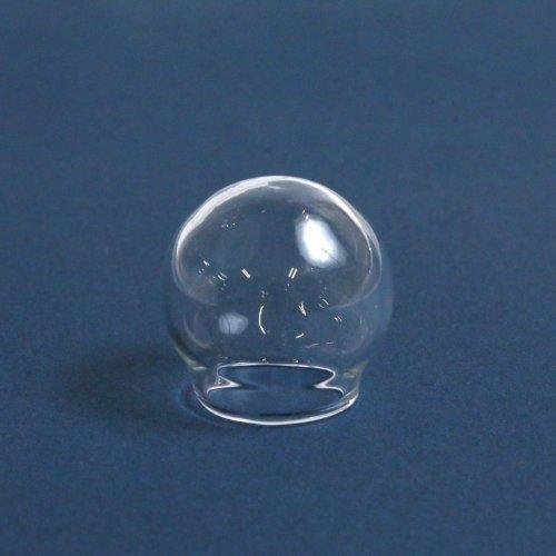 ☆ レフィル ガラスドーム スノードーム用 ラウンド25mm 透明 クリア