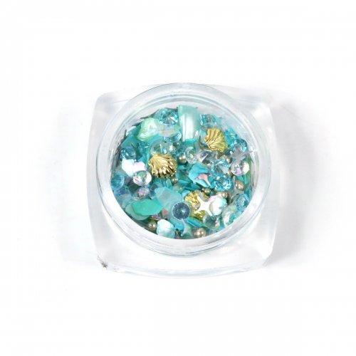 隠れ工房GreenOcean 封入 レジン封入素材 ラメホロ エメラルド