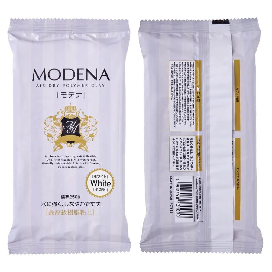 PADICO（パジコ） 粘土 モデナ 250g 樹脂粘土 ホワイト 白 PADICO