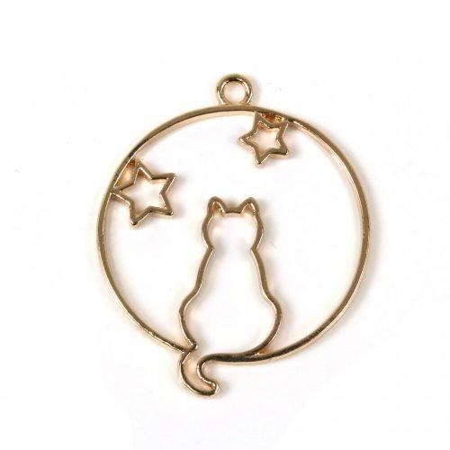 手作り額付き作品 title「蒼天のニャンコ」 【公式通販】