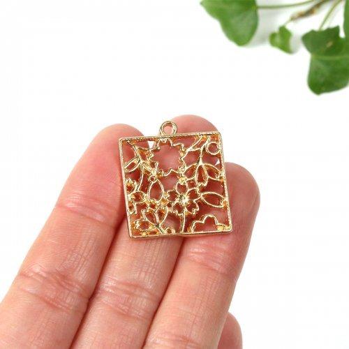 空枠 さくら レジン枠 フレーム チャーム 桜 サクラ フラワー 和 日本