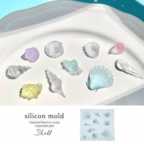 シリコン型 モールド 10種のリアルマリンモチーフ 貝 シェル ホタテ Shell ハンドメイド マリン 海 Sea 夏 ハワイ レジン G 隠れ工房 Greenocean 通販 Yahoo ショッピング