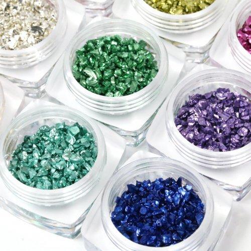 各種メタルパーツ/レジン/ハンドメイド/ネイル/ネイルパーツ 封入素材 メタルカラーサンド メタルサンドフレーク ネイルパーツ