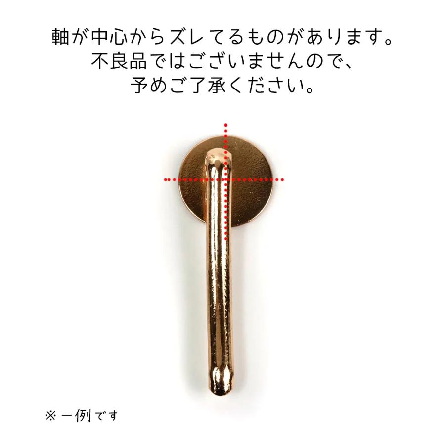 ヘアーアクセサリー ポニーフック 40mm きれいめゴールド ヘアパーツ