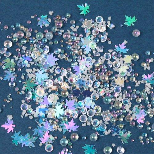 隠れ工房GreenOcean 封入 レジン封入素材 ラメホロ レジンパーツ