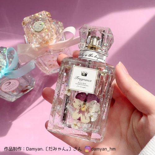 隠れ工房GreenOcean レフィル ラベル紙 同種2枚セット BIG香水瓶制作