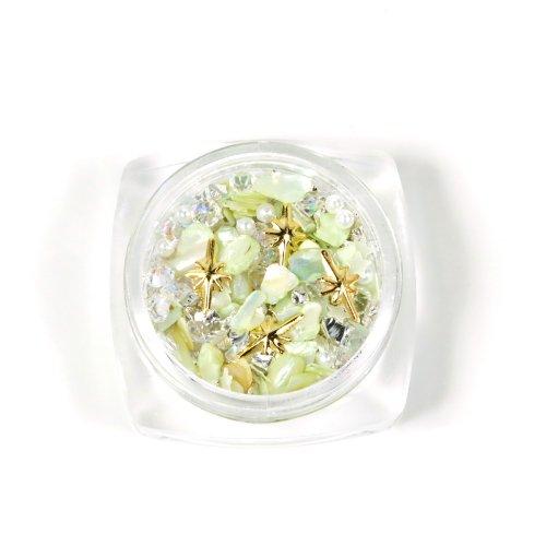 香合　レジン 隠れ工房GreenOcean 封入 レジン封入素材 ラメホロ レジンパーツ