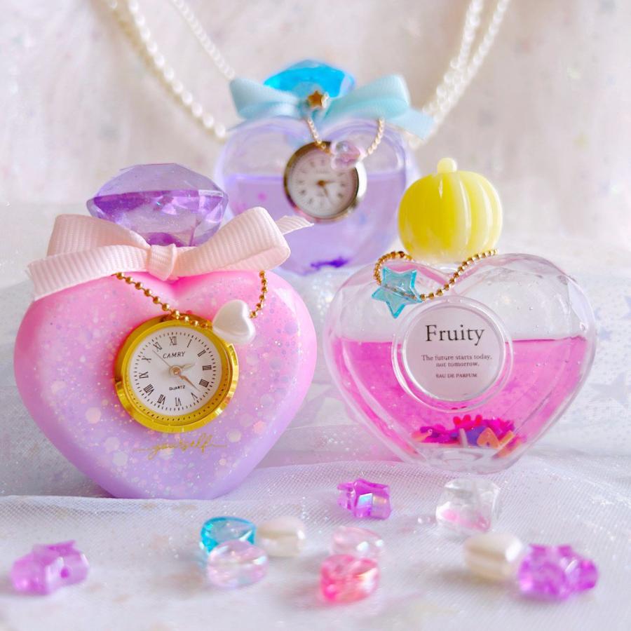 隠れ工房GreenOcean レフィル 2枚 ハートの香水瓶のラベル