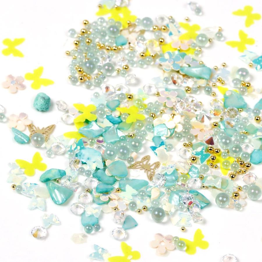 隠れ工房GreenOcean 封入 レジン封入素材 封入パーツ シェイカー