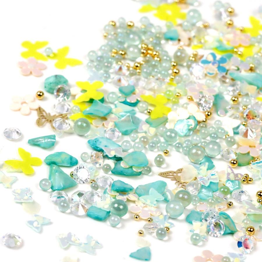 隠れ工房GreenOcean 封入 レジン封入素材 封入パーツ シェイカー