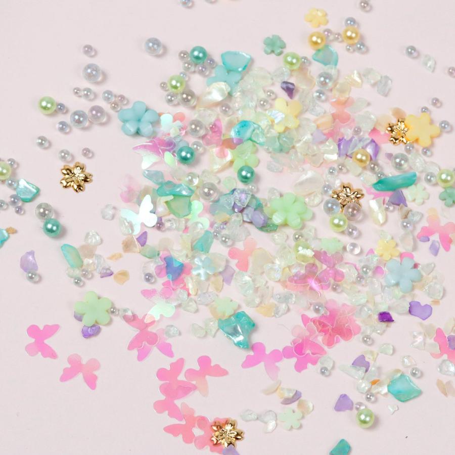 隠れ工房GreenOcean 封入 レジン封入素材 封入パーツ シェイカー