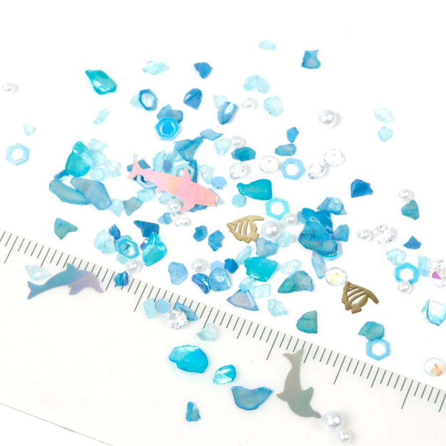 隠れ工房GreenOcean 封入 レジン封入素材 封入パーツ シェイカー