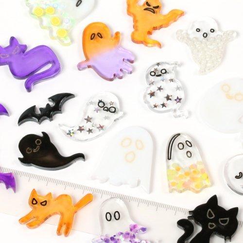 シリコン型・モールド ハロウィンの仲間たち おばけ オバケ 幽霊