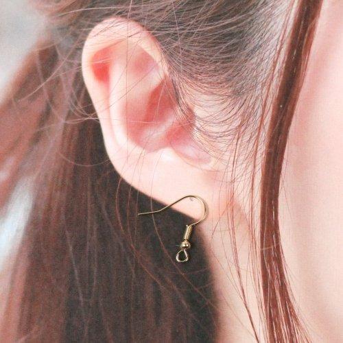 ピアス・イヤリング フックピアス フィッシュフック 5ペア きれいめ