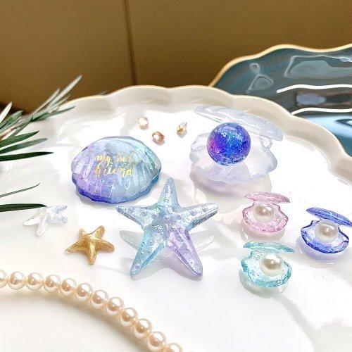 シリコン型・モールド マリン シリコンモールド レジン型 夏 summer