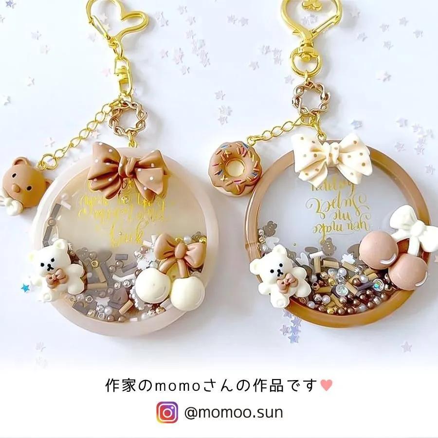 シリコン型・モールド 推しを封入できちゃう♪ 大きな丸のカシャカシャ