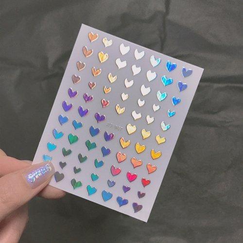 ネイルシール ハート ネイルパーツ ネイルアート ジェルネイル デコ