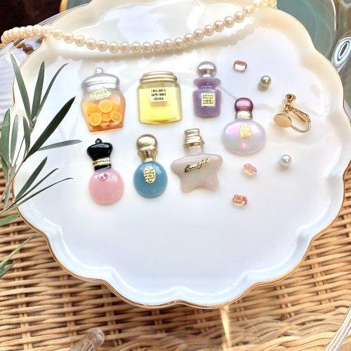 シリコン型・モールド 香水瓶7種 シリコンモールド レジン型 ボトル