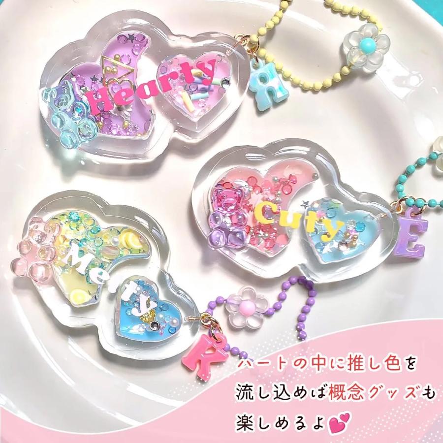 シリコン型・モールド ダブルラブのカシャカシャ シリコンモールド