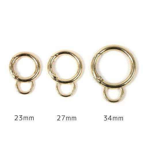 キーホルダー・キーチェーン カン付キーリング 鍵 カギ 丸 リング