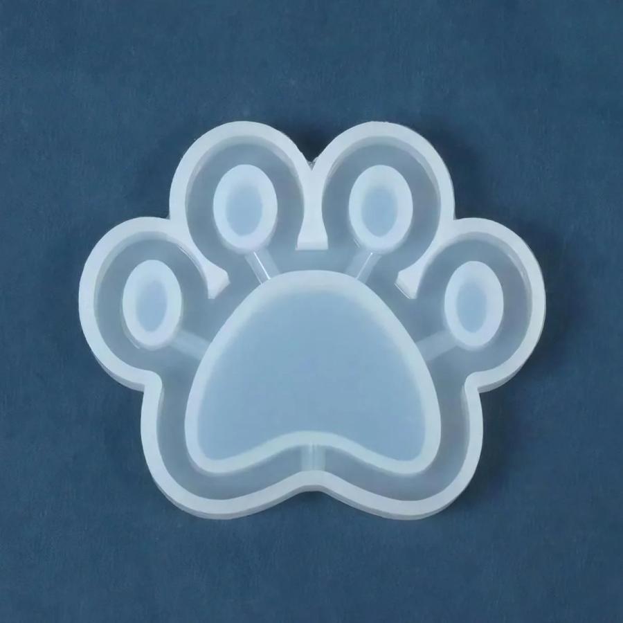 シリコン型・モールド 肉球のカシャカシャ シリコンモールド