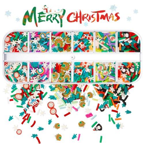 封入 クリスマス封入MIX レジン封入 スライス パーツ 雪だるま