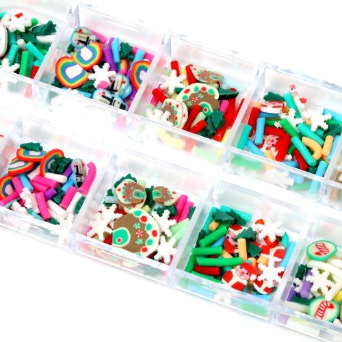 封入 クリスマス封入MIX レジン封入 スライス パーツ 雪だるま