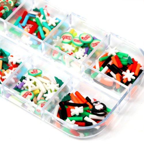 封入 クリスマス封入MIX レジン封入 スライス パーツ 雪だるま