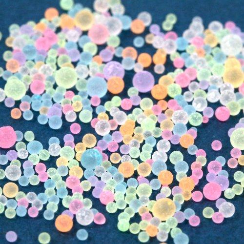 封入 蓄光つぶつぶ カラーMIX フローズン レジン封入 蓄光材 光る 暗闇