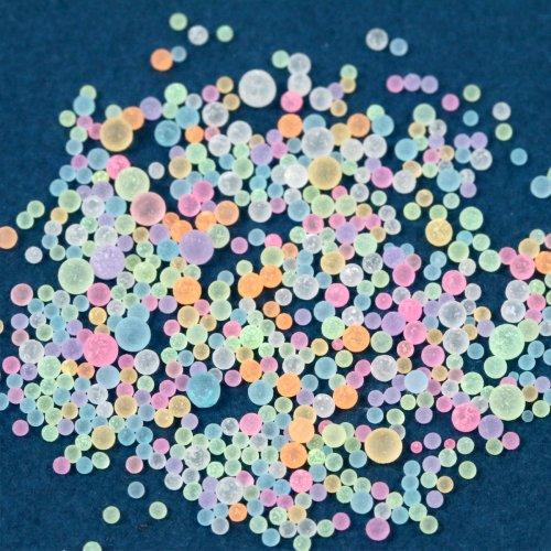 封入 蓄光つぶつぶ カラーMIX フローズン レジン封入 蓄光材 光る 暗闇