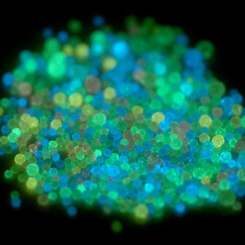 封入 蓄光つぶつぶ カラーMIX フローズン レジン封入 蓄光材 光る 暗闇