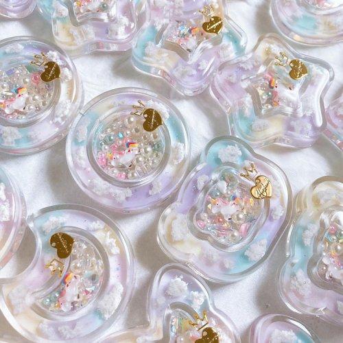 シリコン型・モールド 8種のモチーフのカシャカシャ ダブルシェイカー