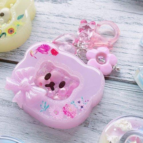 シリコン型・モールド 8種のモチーフのカシャカシャ ダブルシェイカー