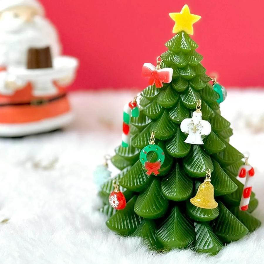 シリコン型・モールド 9種のクリスマスモチーフ シリコンモールド