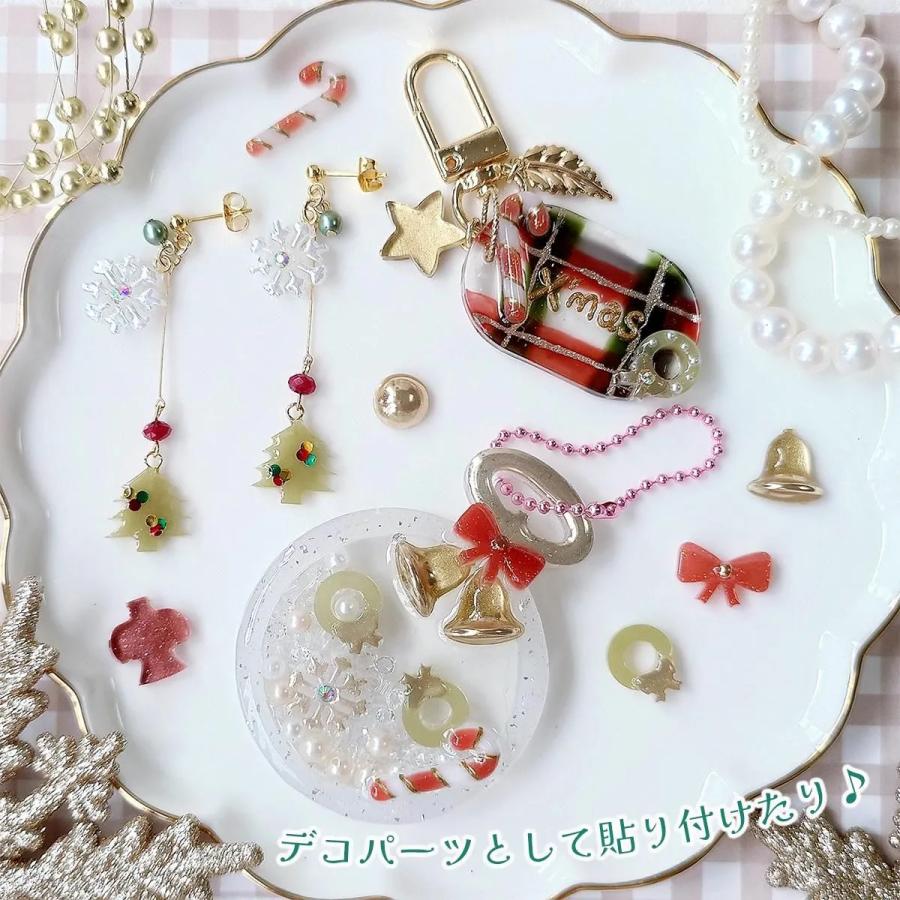 シリコン型・モールド 9種のクリスマスモチーフ シリコンモールド
