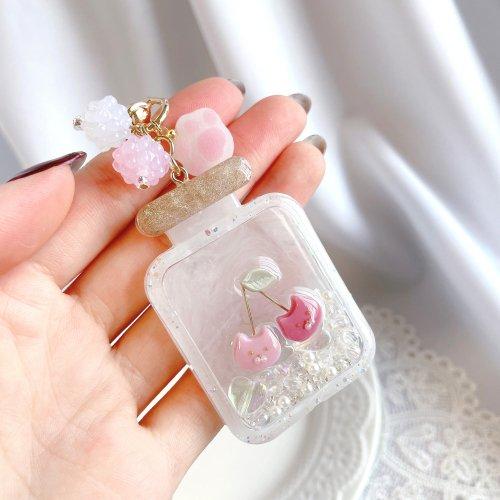 シリコン型・モールド シンプルな香水瓶のカシャカシャ シリコン