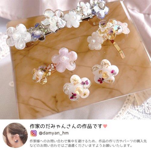 ハンドメイド 人形型リング 淡い緑 ハンドメイド 人形型リング 淡い緑