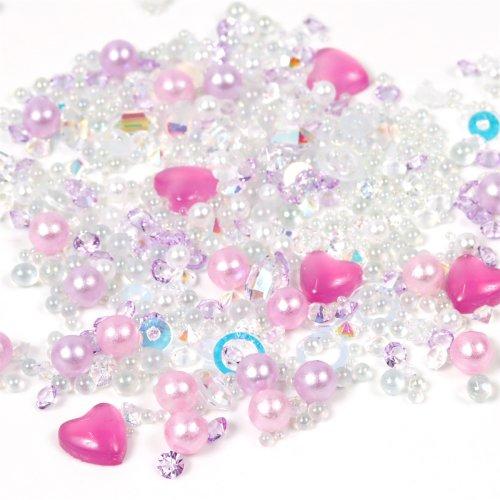 隠れ工房GreenOcean 封入 紫外線でハートの色が変わる！変色パーツ入り