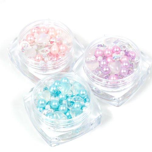 隠れ工房GreenOcean 封入 紫外線でハートの色が変わる！変色パーツ入り