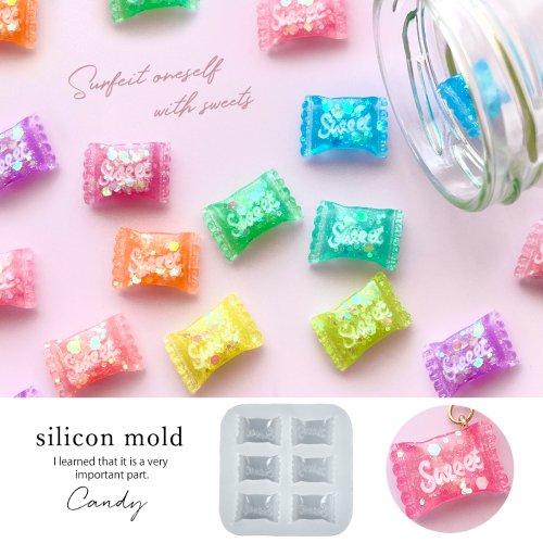 シリコン型・モールド キャンディー シリコンモールド レジン型 粘土型