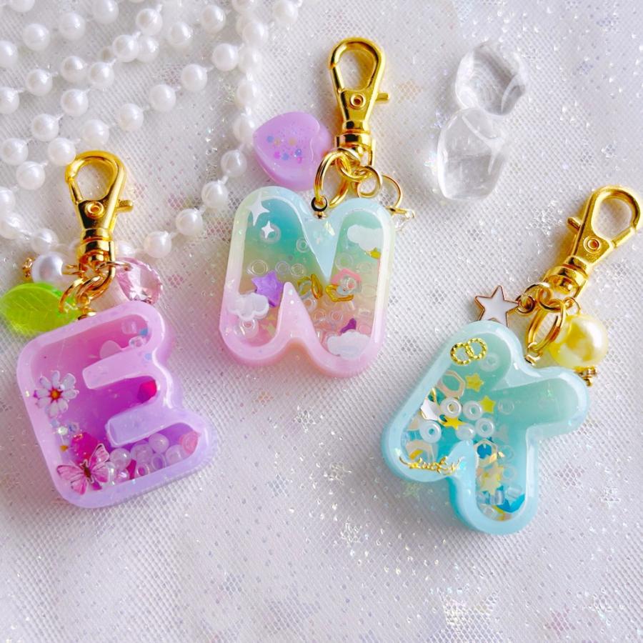 シリコン型・モールド 丸文字アルファベットシェイカー Sサイズ