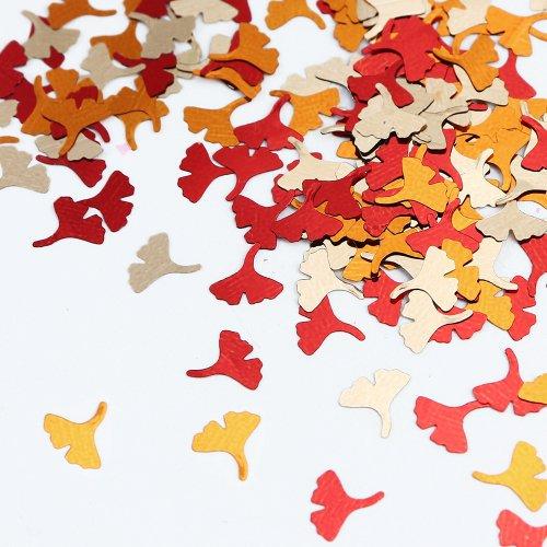 もみじネイルパーツ 封入 イチョウ・カエデのホログラム 6色セット レジン封入 ネイル