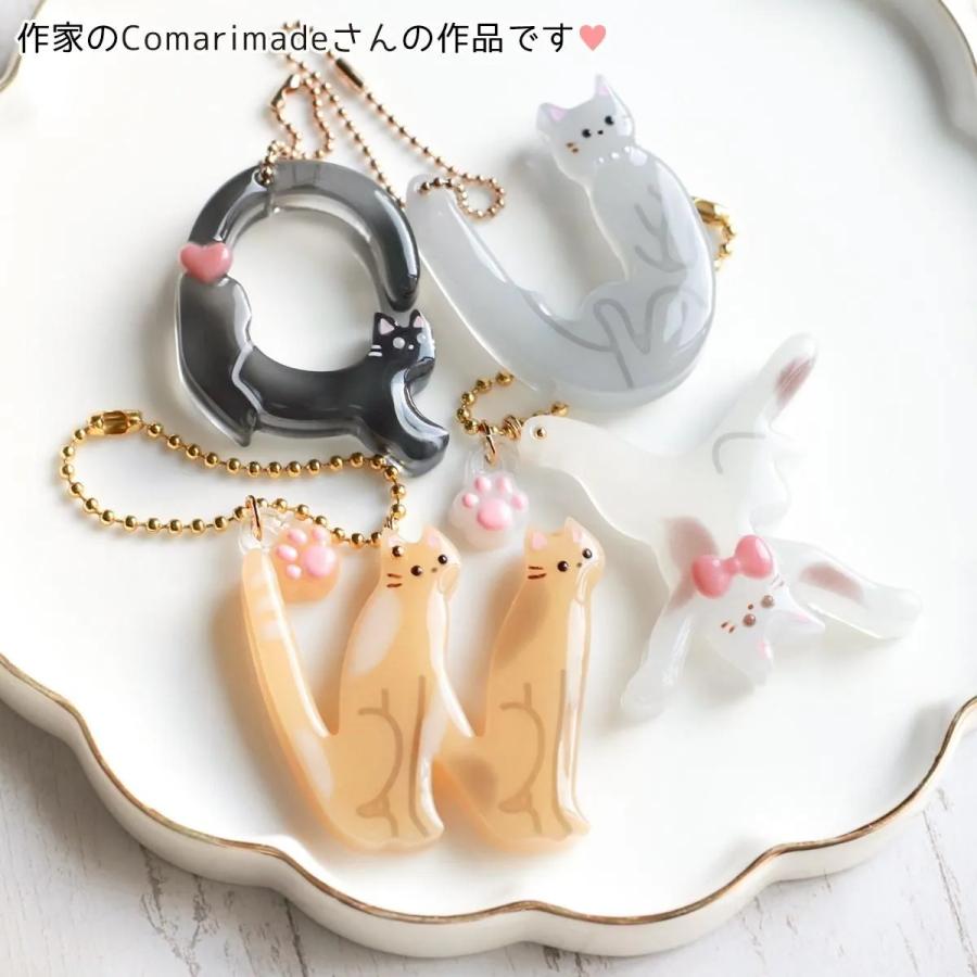 シリコン型・モールド アルファベットにゃんこ シリコンモールド