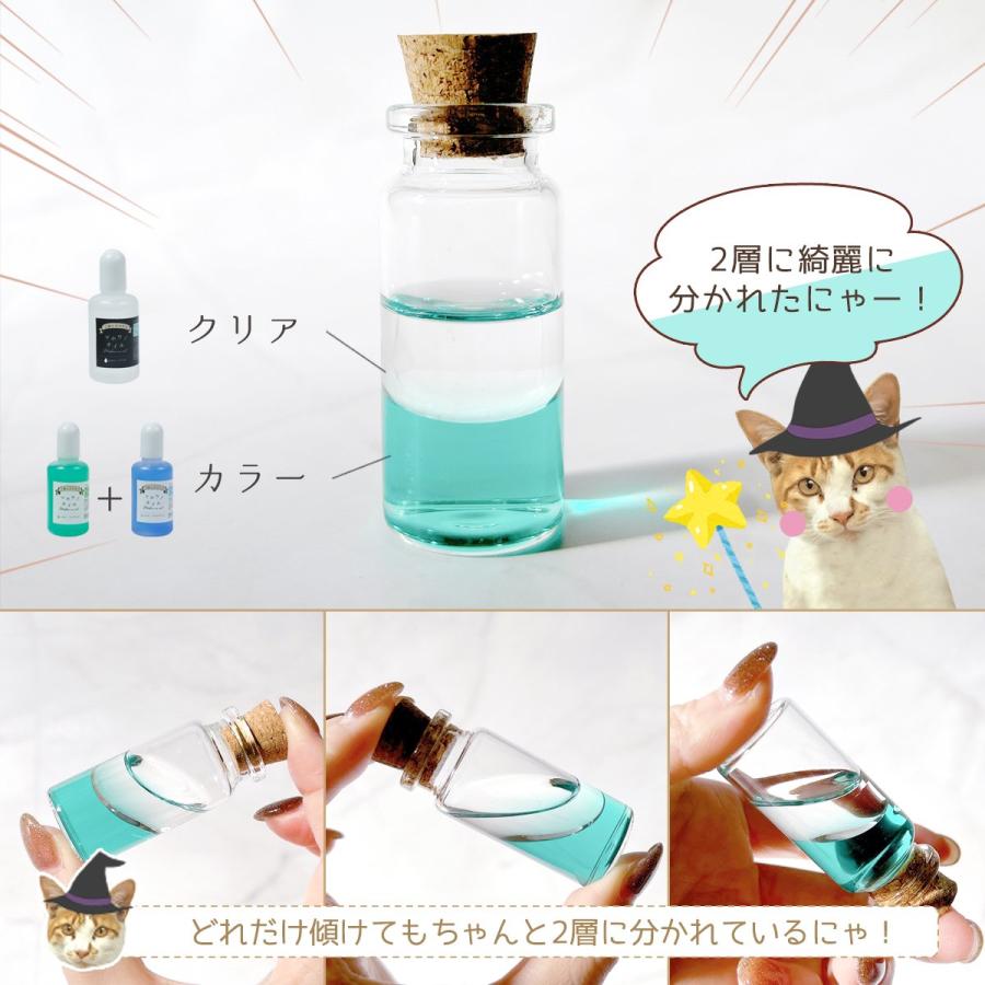 隠れ工房GreenOcean ☆手芸用オイル マホウノオイル 透明カラータイプ