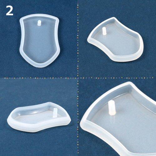 シリコン型・モールド タグ プレート ネームタグ エンブレム